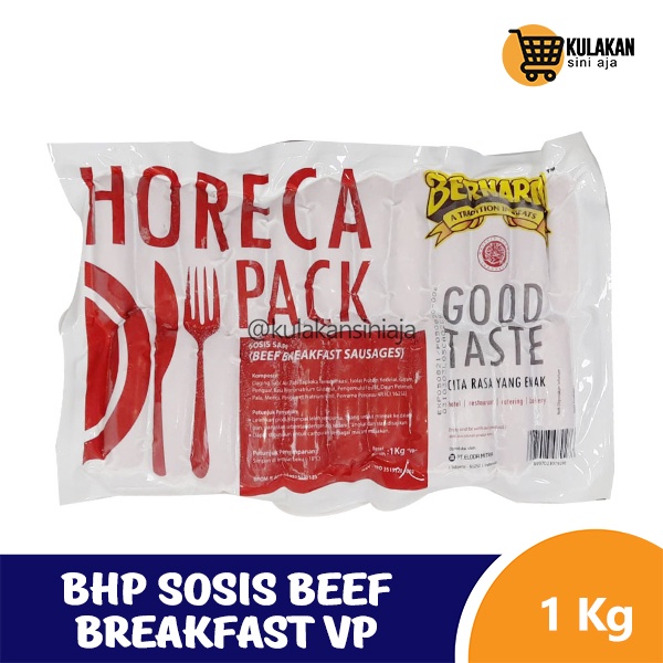

Bernardi BHP Sosis Beef Breakfast 1 kg