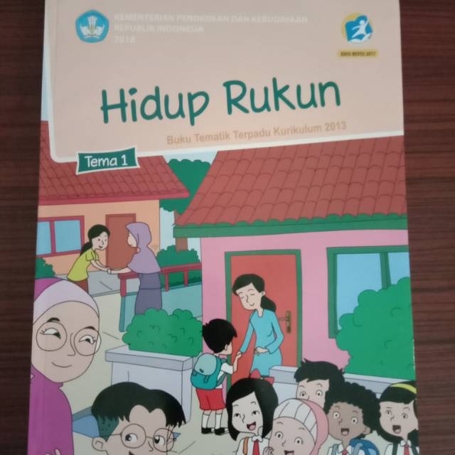 Buku Tematik SD kelas 2 Tema 1 Hidup Rukun