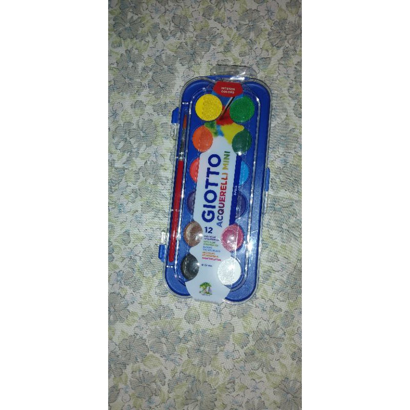 

Giotto Acquerelli MINI 12 Warna ( Water Color Cake / Cat Air )