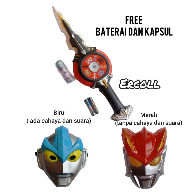 Topeng pedang ultraman ORB