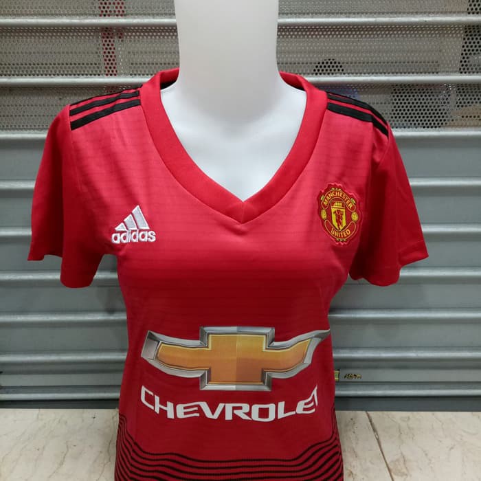JERSEY BOLA MANCHESTER_UNITED MU HOME LADIES 2018/2019 GRADE ORI