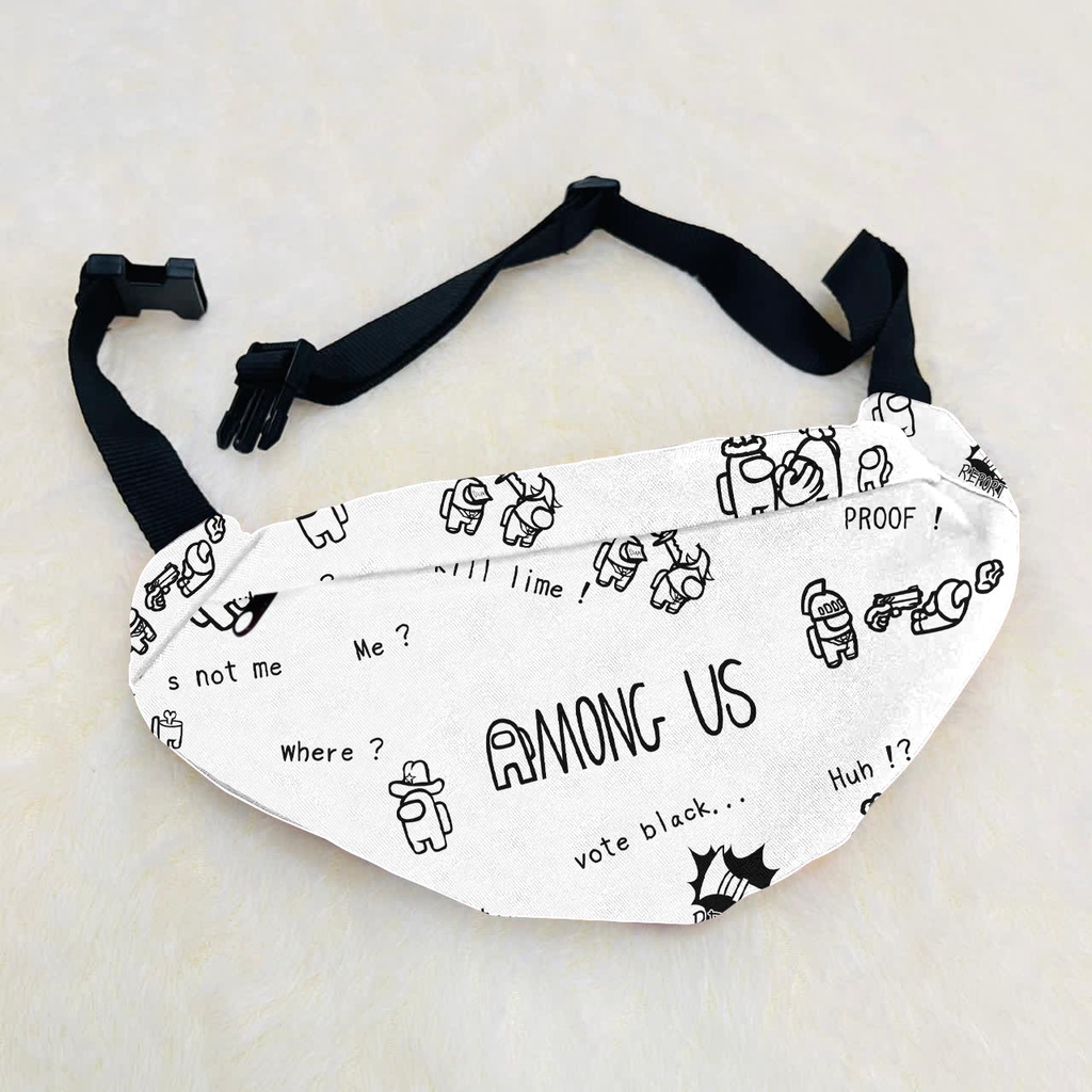 Waistbag Among Us Game Premium White