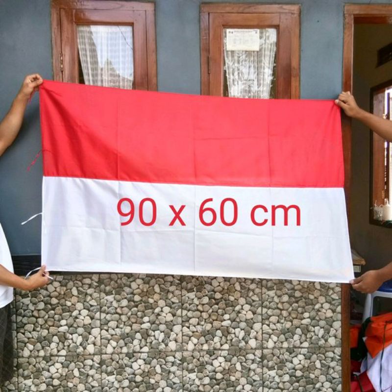 Jual Bendera Merah Putih Ukuran X Murah Bendera Indonesia Hut Ri Shopee Indonesia