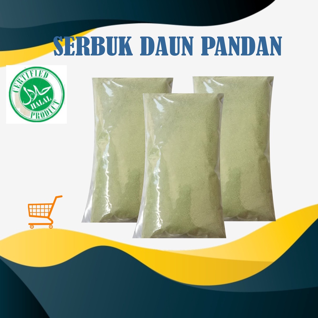 

BUBUK DAUN PANDAN GRADE A │SERBUK PANDAN WANGI 100% ASLI │PANDAN POWDER