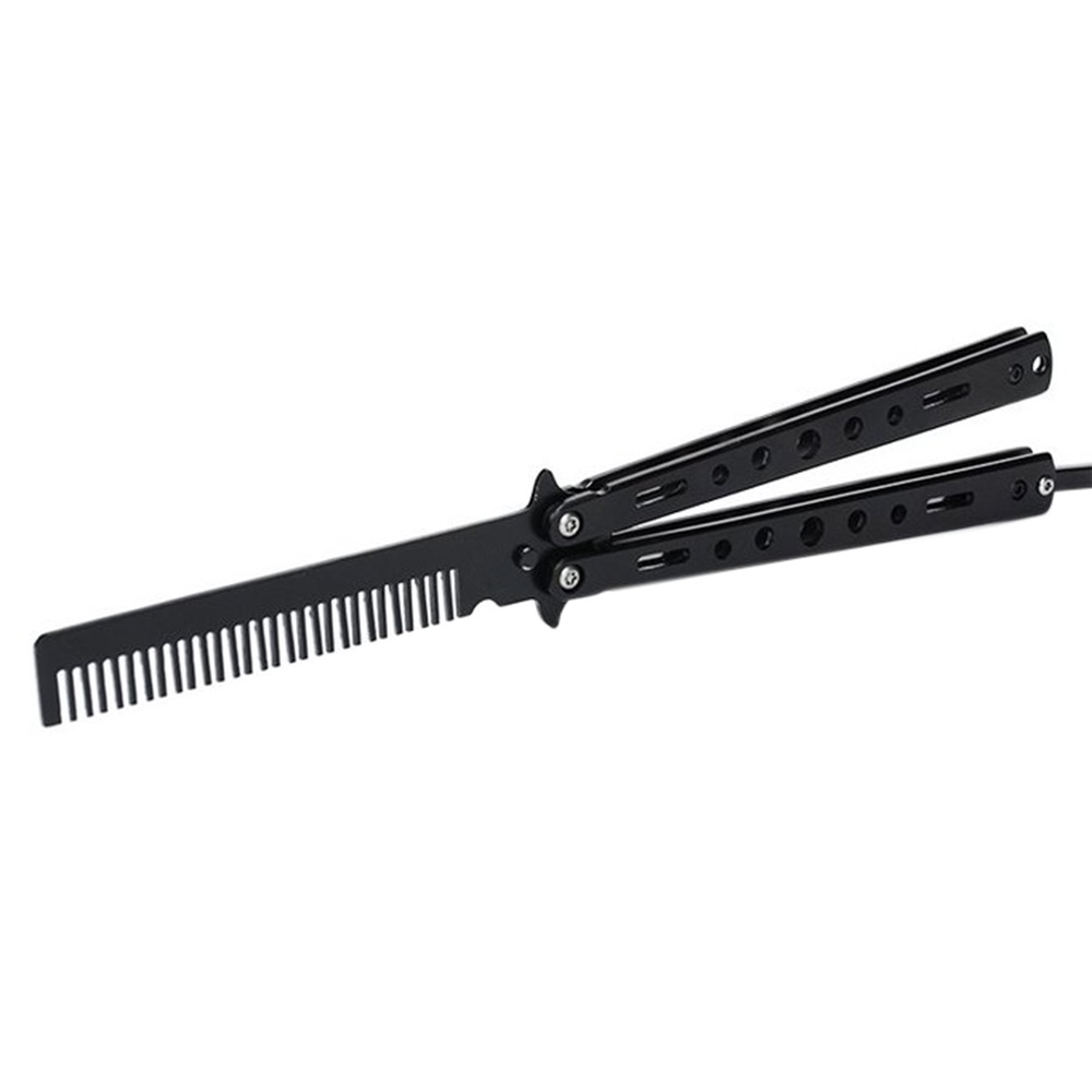 Sisir Besi Training Knife CS GO - Hitam
