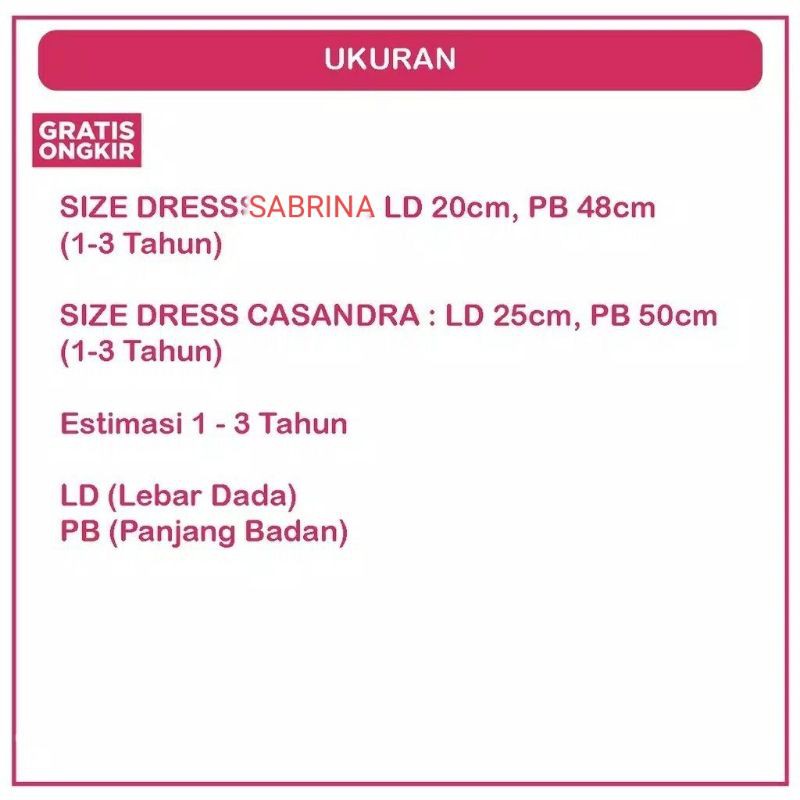 DRESS ANAK SABRINA LEHER / DRESS ANAK CASANDRA / DRESS ANAK PEREMPUAN