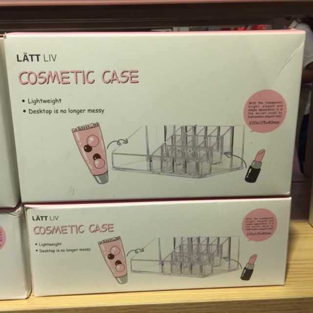 Organizer Tempat Lipstik Tempat perhiasan Miniso  