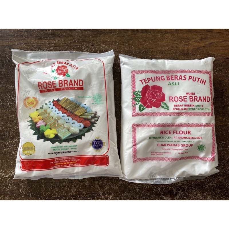 

Tepung beras rose brand (500gr)