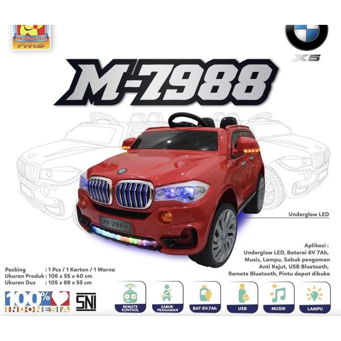 M7988 Bmw Mobil Aki M-7988 Mainan Anak Pmb Terlaris