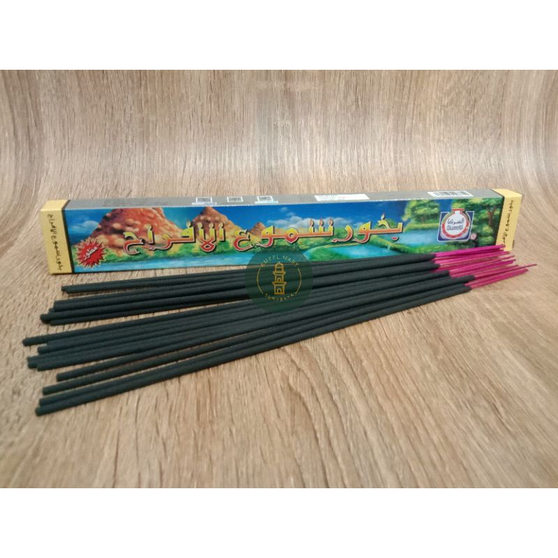 (1 LUSIN) Dupa Hio Shumou Al Afrah AGARBATTI Surrati Original Bukhur Stik Lidi 12 PCS