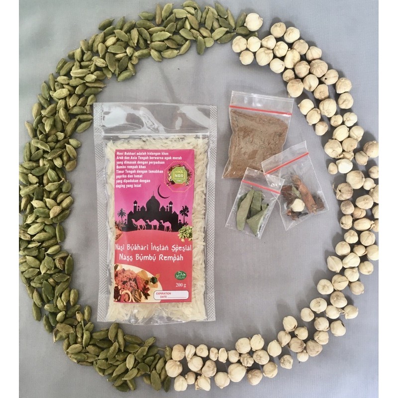 

Nasi Bukhari Instant / Bumbu Bukhari Instant Pilihan Nass Bumbu Rempah