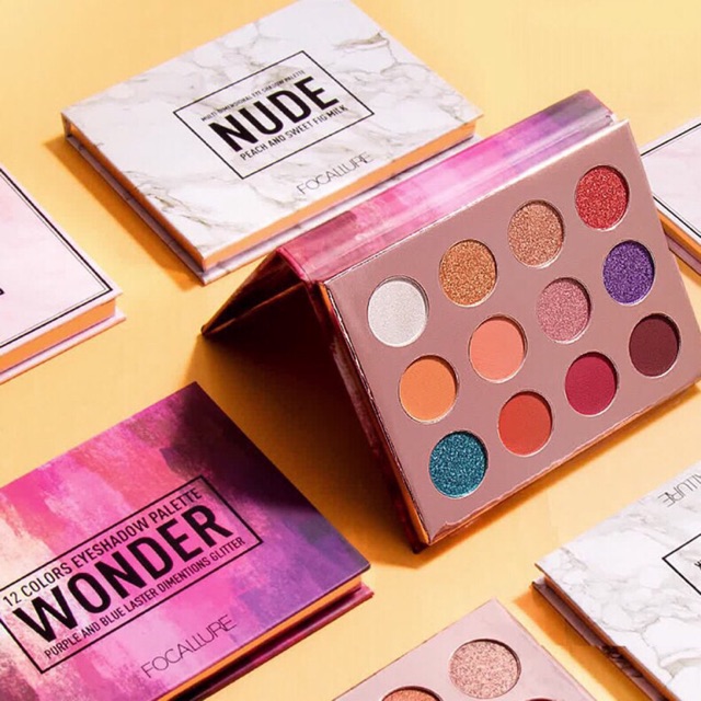readystock JKT - Focallure Wonder Eyeshadow Palette Face Makeup