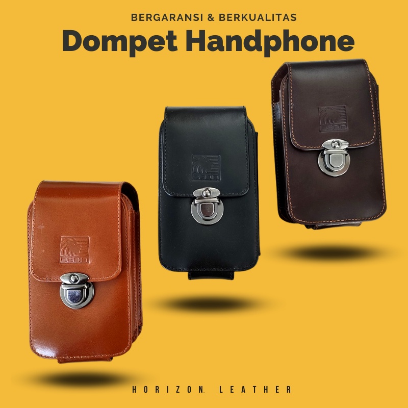 Dompet Hp Tempat HP Tas HP Pinggang Kulit