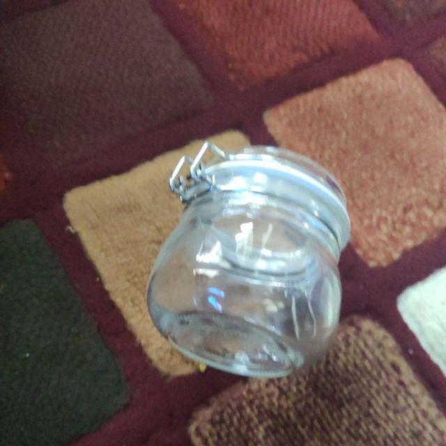 Toples Bumbu Kaca Krkn Tempat Penyimpanan Bumbu Masak 13cl Isi 3 Pcs