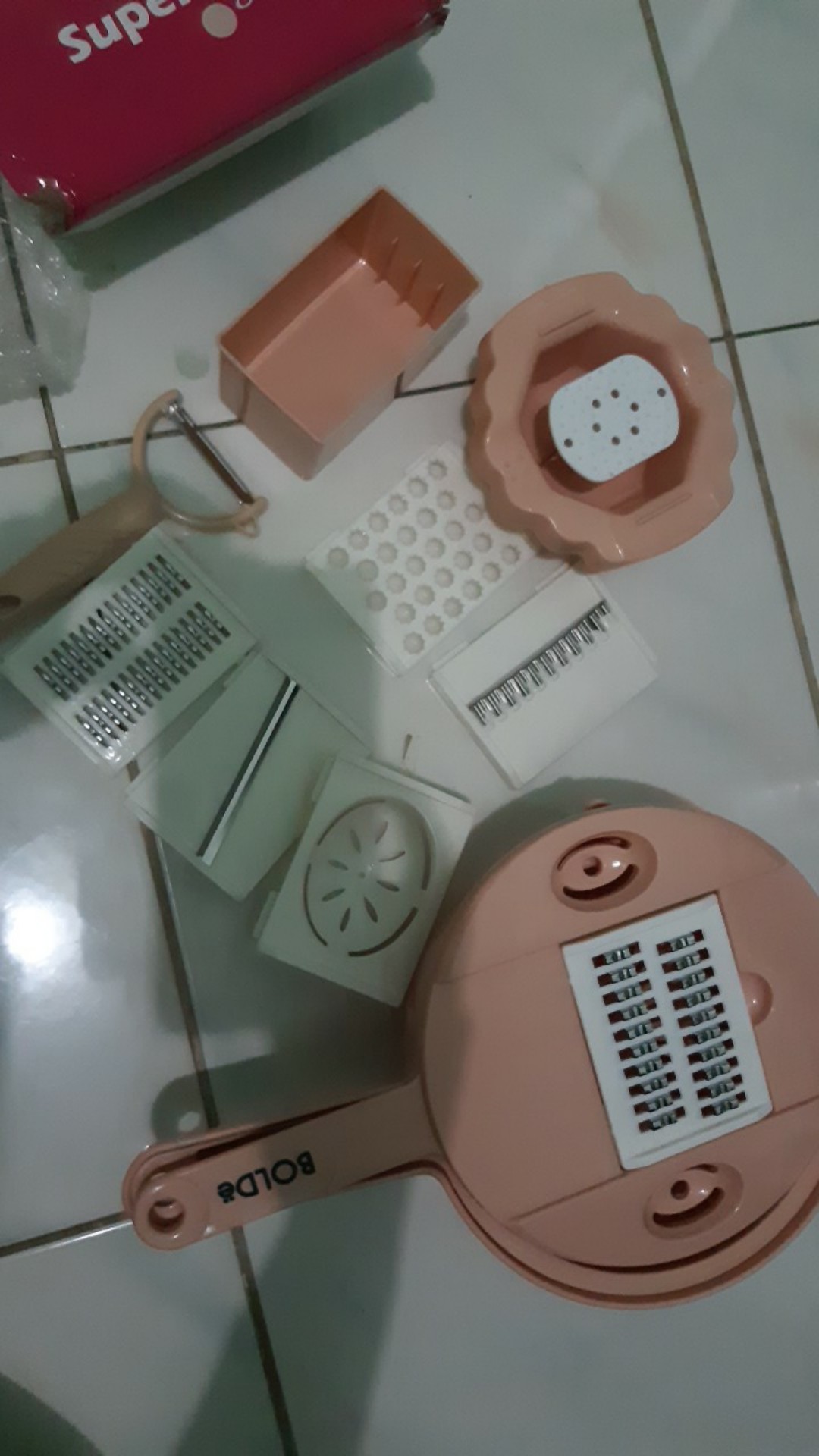 Bolde Super Cut Oval - Pemotong Kentang Sayuran - Alat Potong Pengiris Sayur Chopper Slicer Dicer