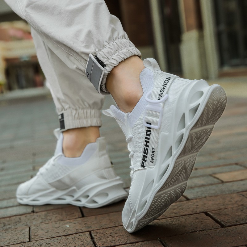 TBIG [COD] Sepatu Sneakers Pria SPORT NEON Sepatu Import Murah Pria Sekolah Kuliah Kerja