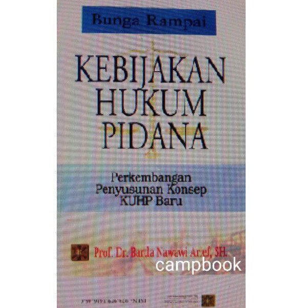 Kebijakan Hukum Pidana