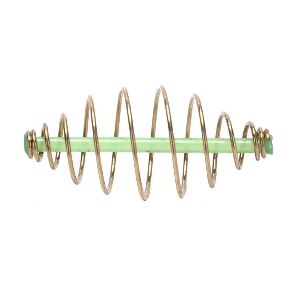 Alat Pemancingan AUGUSTINA Alat Pancing 10pcs/lot Umpan Feeder Fresh &amp; Saltwater Inline Method Feeder Pengumpan Memancing Bahan Metal