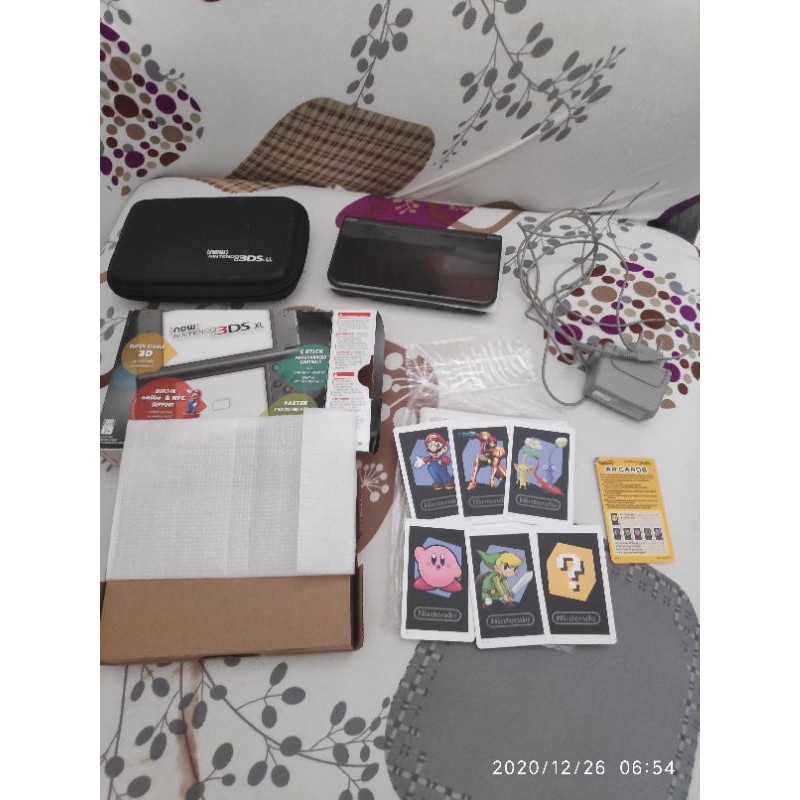 New nintendo 3ds xl 32gb fullset mulus