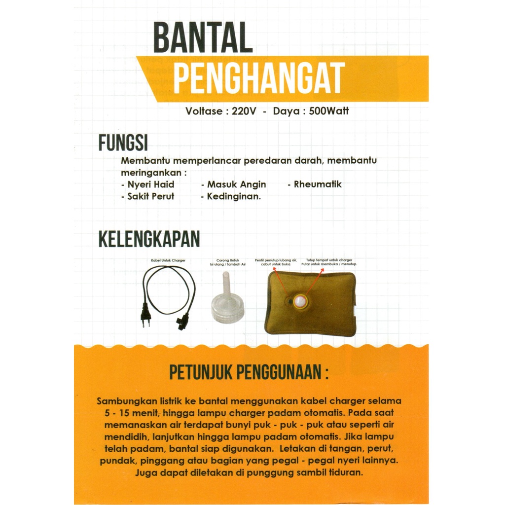 BANTAL PENGHANGAT / BANTAL PEMANAS / BANTAL TERAPI AIR PANAS / BANTAL KOMPRES / HEATING PAD / PILLOW ELECTRIC /  BANTAL ELEKTRIK / BANTAL NYERI PERUT HAID BTS BT21 / BANTAL MENSTRUASI