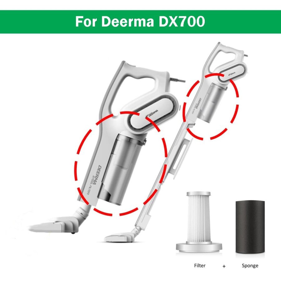 SARINGAN HEPA FILTER FOR VACUUM VACUM CLEANER DEERMA DX700 DX700S SPAREPART
