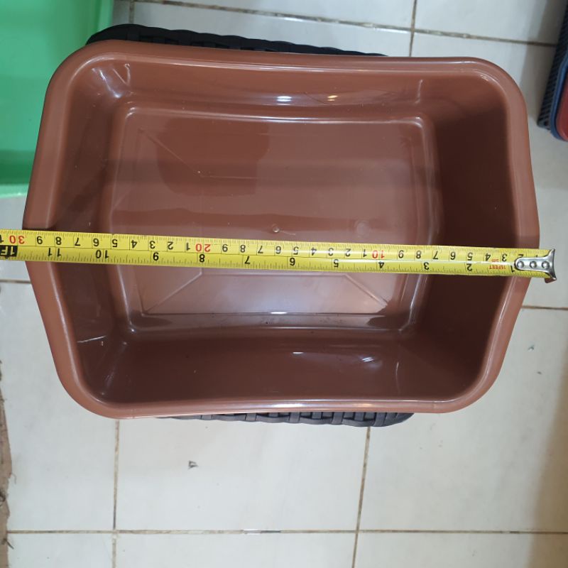 Keranjang Baskom Box Kotak Tahu / Bak Plastik Pasir Kucing Hamster / box storage serbagunaTermurah