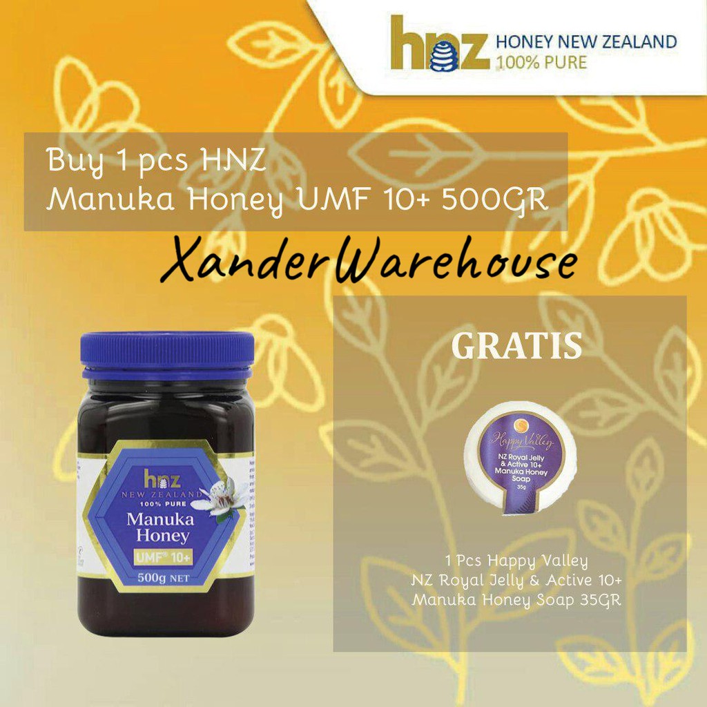 

PROMO MADU HNZ MANUKA HONEY 10+500GR