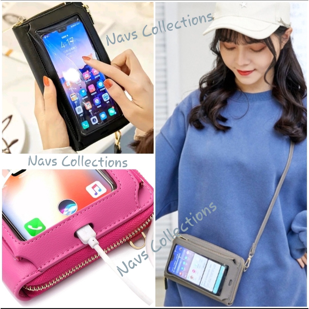 [TOUCH SCREEN] TAS SELEMPANG WANITA/TAS HP WANITA FOREVER LOVE /TAS IMPORT  KOREA MURAH