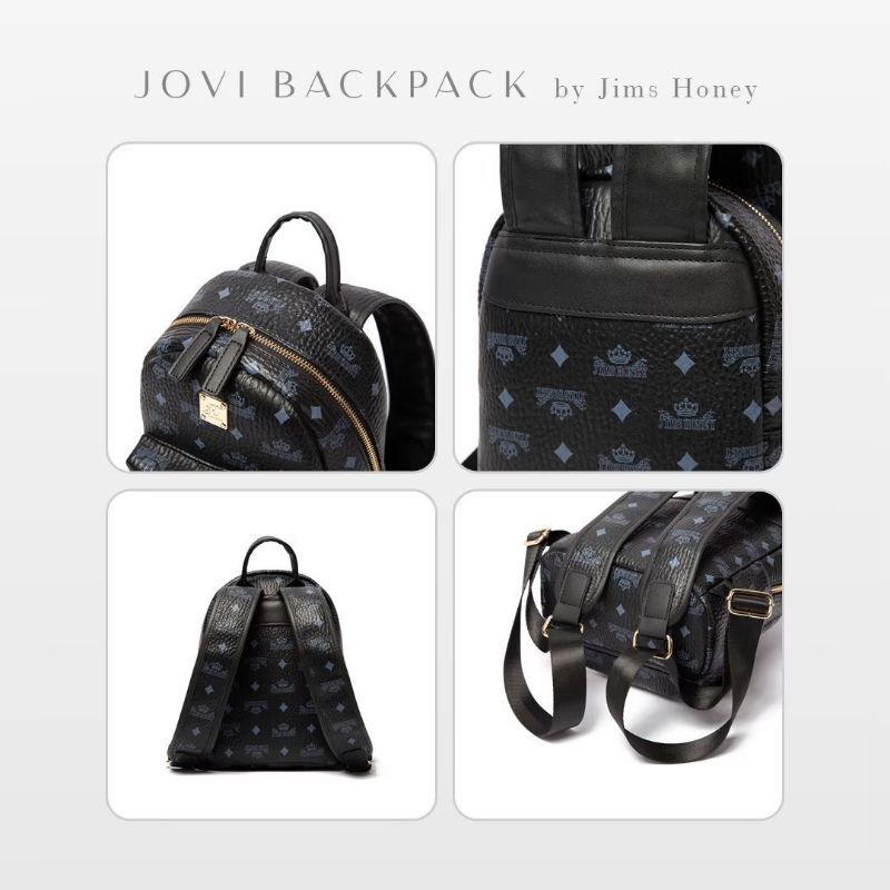 JOVI BAG TAS PUNGGUNG JIMSHONEY MOTIF BAHAN TERBAIK