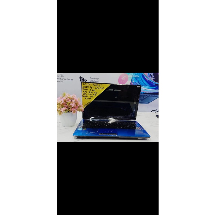 ASUS A43S CORE I3 -2310M RAM 4GB HDD 500GB SSD 120GB NVIDIA GT 520M
