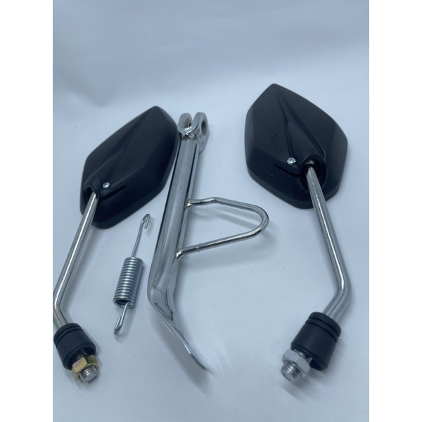 Paket Spion Yamaha Jupiter Standar Tangkai Crome + Standar Samping Ring 14 Chrome