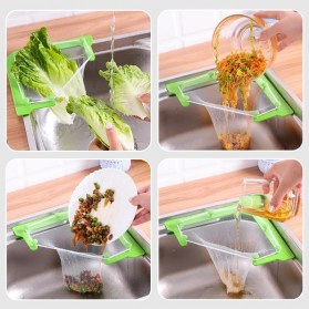 Saringan Bak Cuci Piring Triangle Sink Drainage Rack Basket