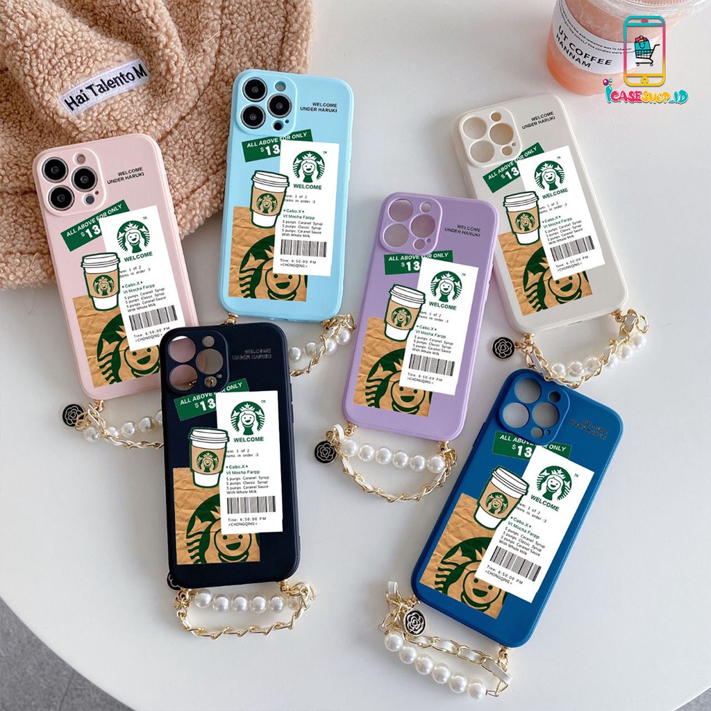 GM001 SOFTCASE GELANG MUTIARA RANTAI OPPO A15 A15S A16 A37 NEO 9 A57 A39 A71 A83 A9 A5 2020 A53 A33 