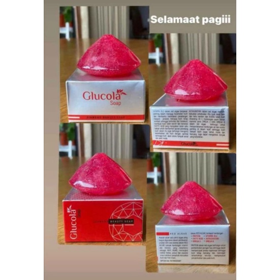 GLUCOLA SOAP RED ALGAE_original Mci_Sabun Wajah