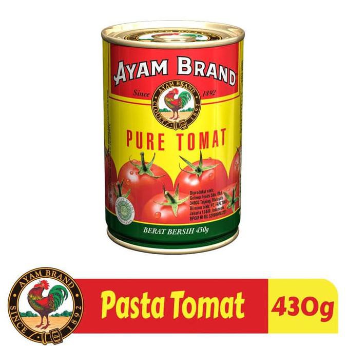 

TERPOPULER Paket 24 pcs Pasta Tomat Ayam Brand 430gr MURAH