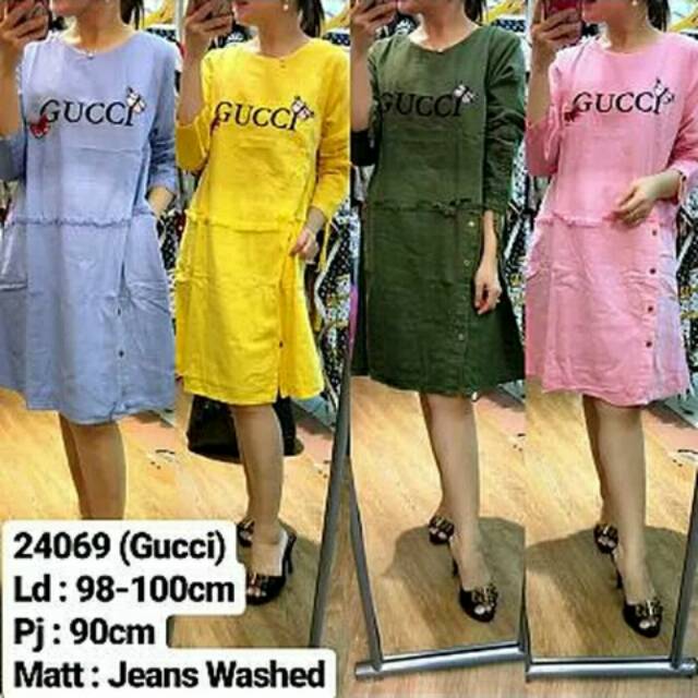 Dres import terbaru drsss jeans polo gucci sk 24069