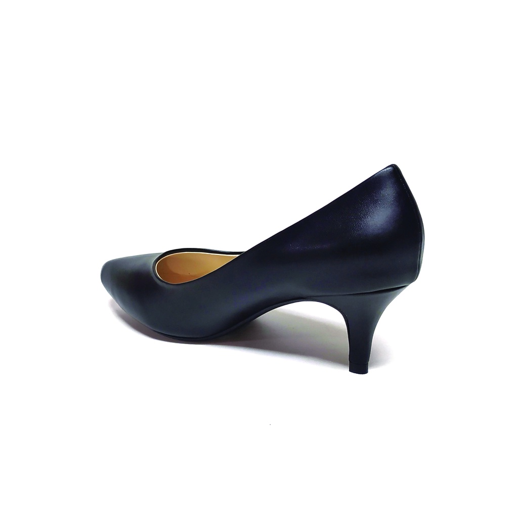 Workswell Sepatu Kerja Wanita Medium Heels 5cm Kode 396 Hitam Dove