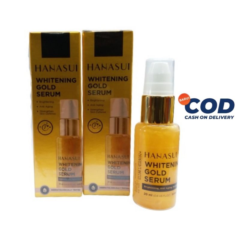 SERUM WHITENING GOLD HANASUI ORI gold