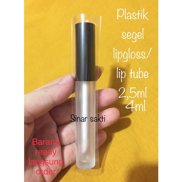 PLASTIK SEGEL LIPGLOSS 2,5ml 4ml  SEGEL PLASTIK LIP TUBE 2,5ml 4ml  PLASTIK SEGEL