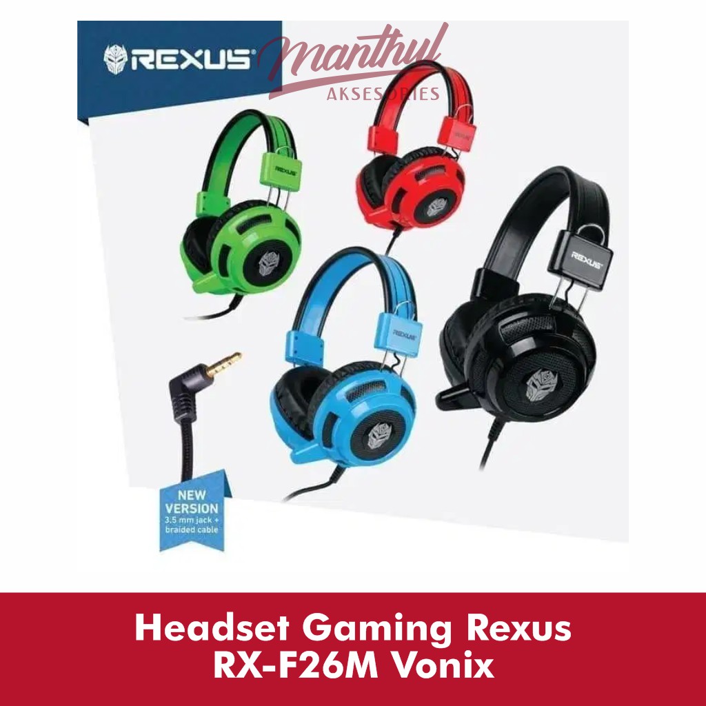 Headset Gaming Rexus RX-F26M Vonix