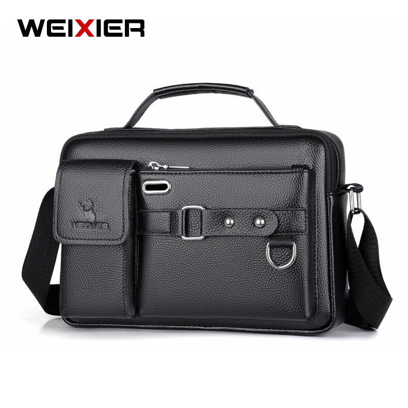 WEIXIER D235 Tas Selempang Pria Kulit Sling Bag Premium WK-SBY