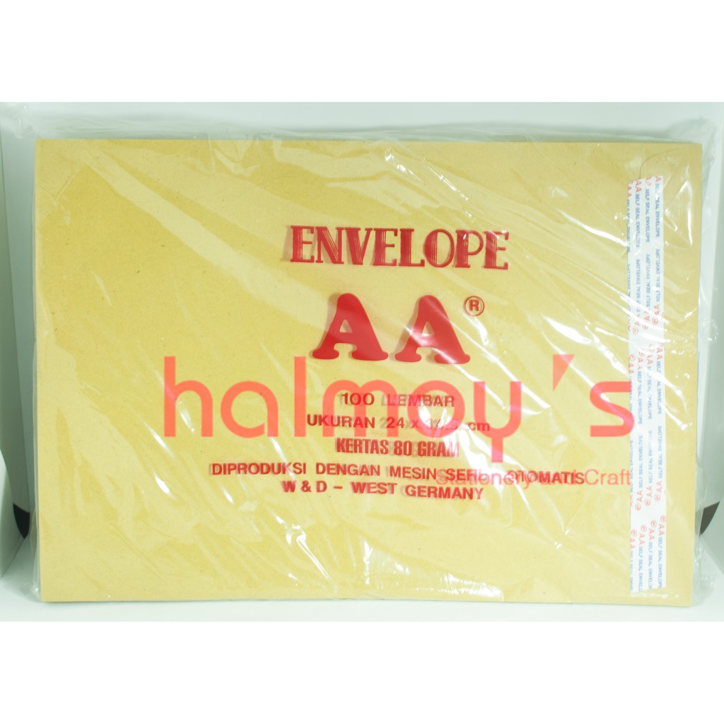 

AMPLOP KESING DINAS FOLIO AA (24 X 34,5 CM) DENGAN PEREKAT