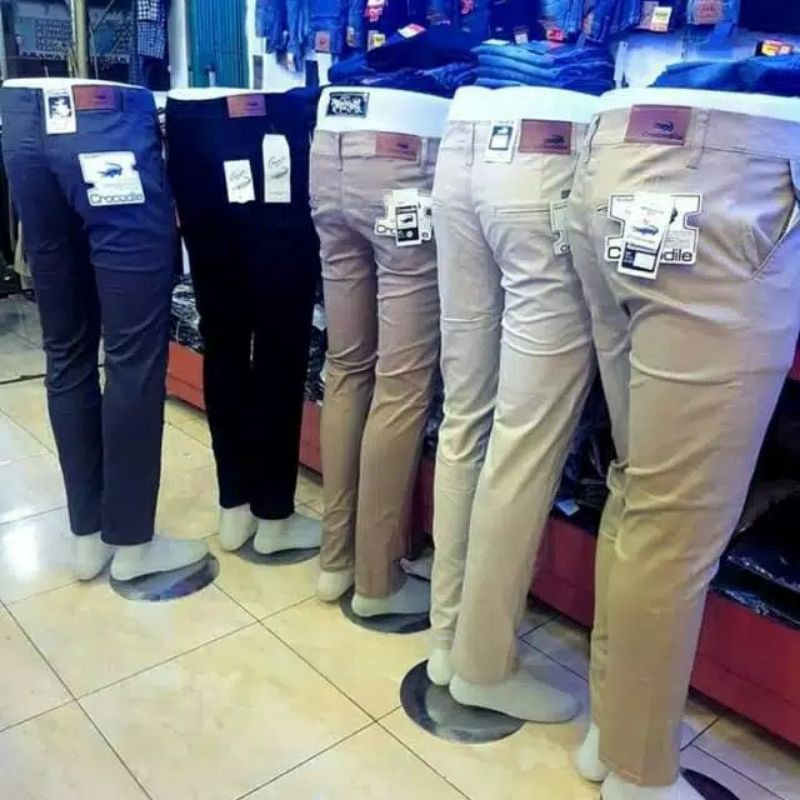 Celana Chino Pria Panjang Bahan Melar 27 38  Celana Chino Panjang Pria  Celana Panjang Chino Pria  C