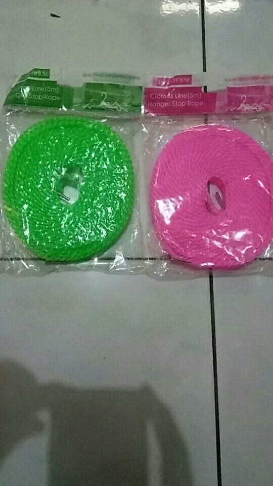 Tali Jemuran Baju Pakain 5 Meter Super Praktis