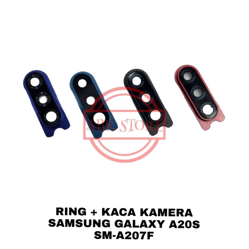 RING LENSA CAMERA / KACA KAMERA BELAKANG SAMSUNG GALAXY A20S SM-A207F