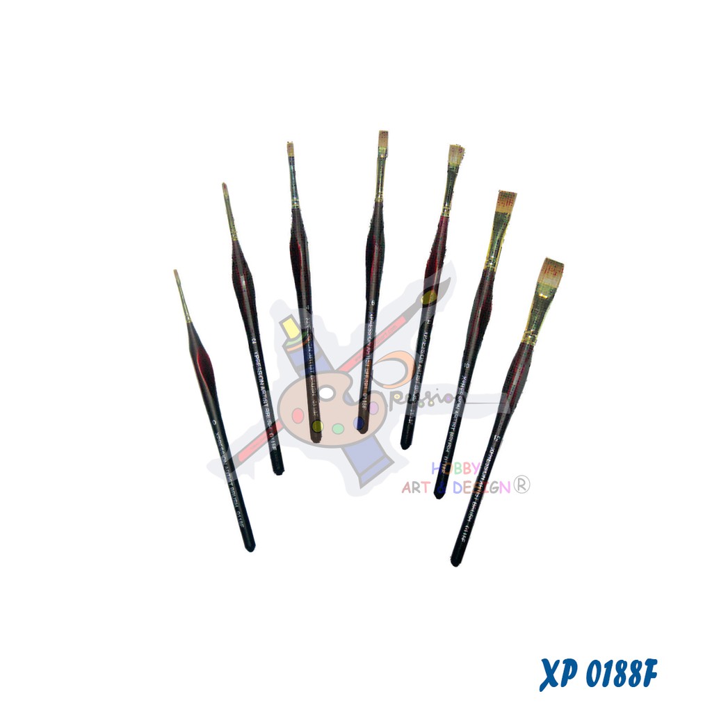 

KUAS LUKIS XP 0118 F KUAS LUKIS BERKUALITAS MERK XPRESSION