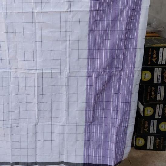 ➥ Sarung Putih Polos Tumpal Kotak Kotak Dewasa Mika ♫