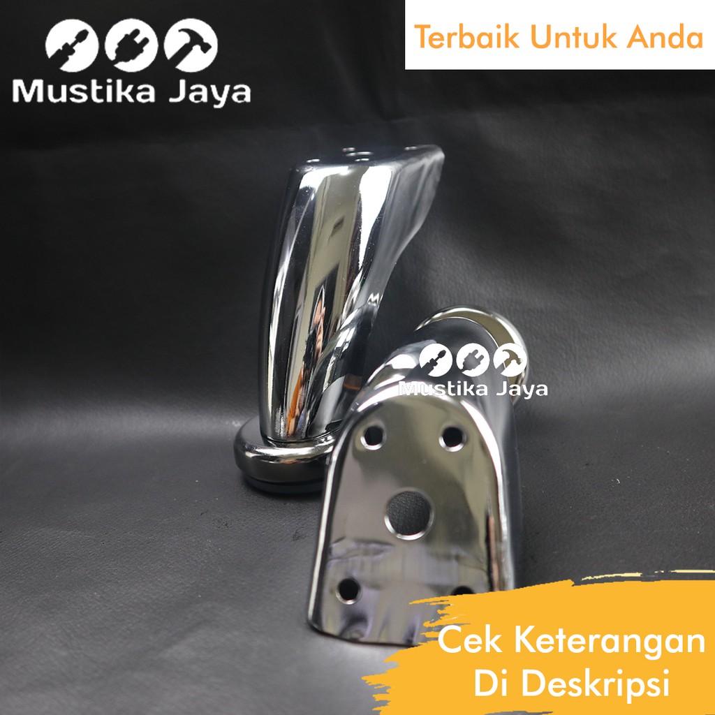 Kaki Sofa / Kursi Model Kaki Babi 10cm Kaki Baby Bukan Kaki Sofa Kayu Plastik Besi Chrome