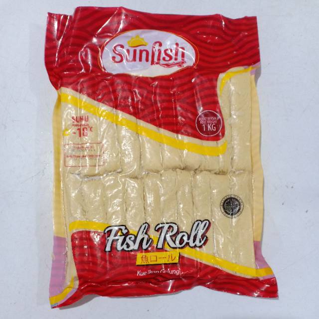 

SUNFISH fishroll 1kg [roll ikan]