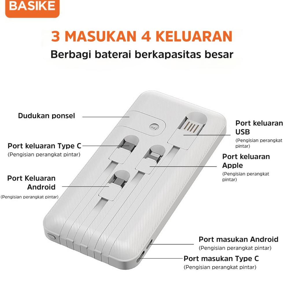 "MDG.19Au22м" Powerbank 20000 mah 10000 mAh Power Bank Fast Charging Murah Mini LCD with Kabel Data 